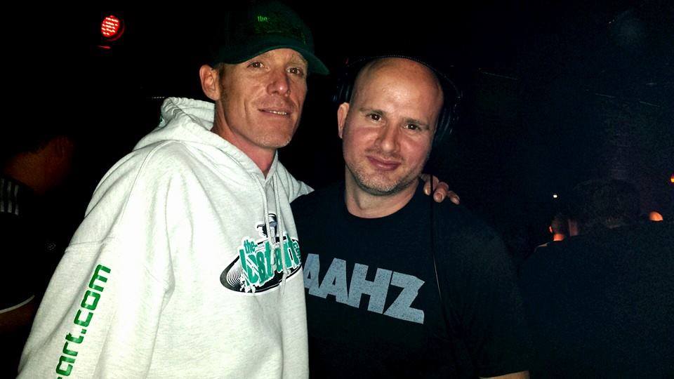 DJ Natural Nate® with DJ AAHZ at a club event